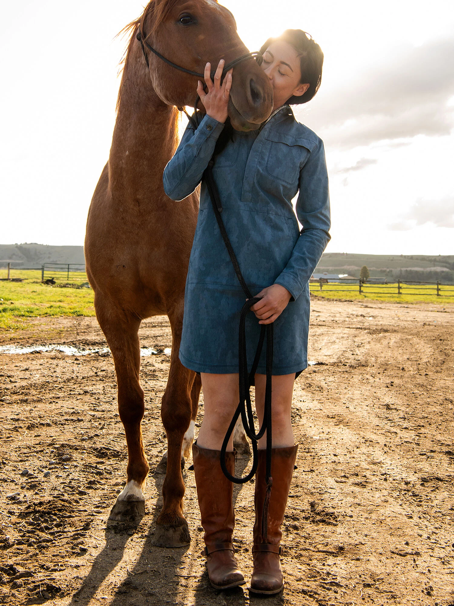 Wren Utility Shirt Dress - Miku