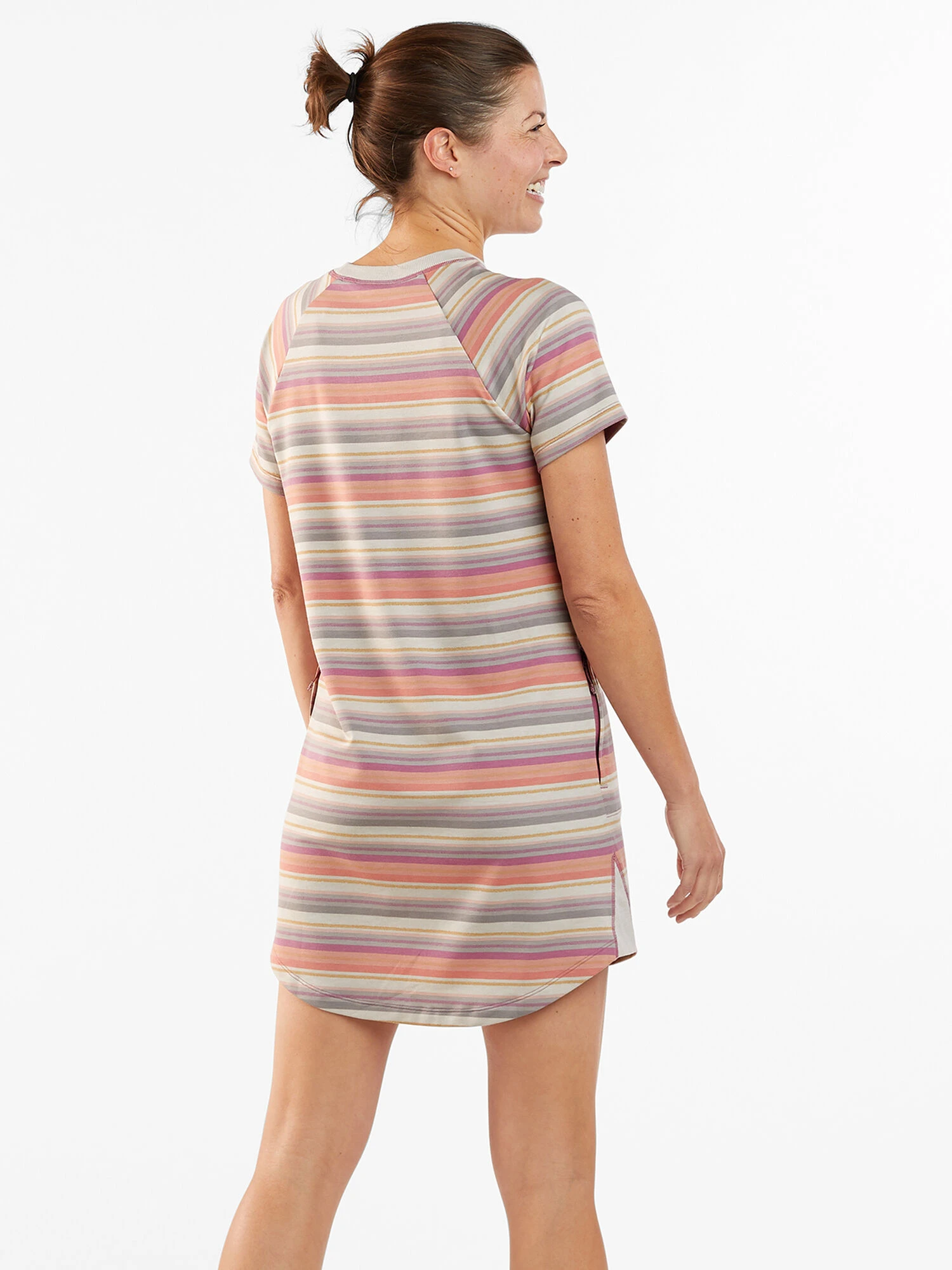 Hideaway Sweatshirt Dress - Horizon Stripe - Image 5