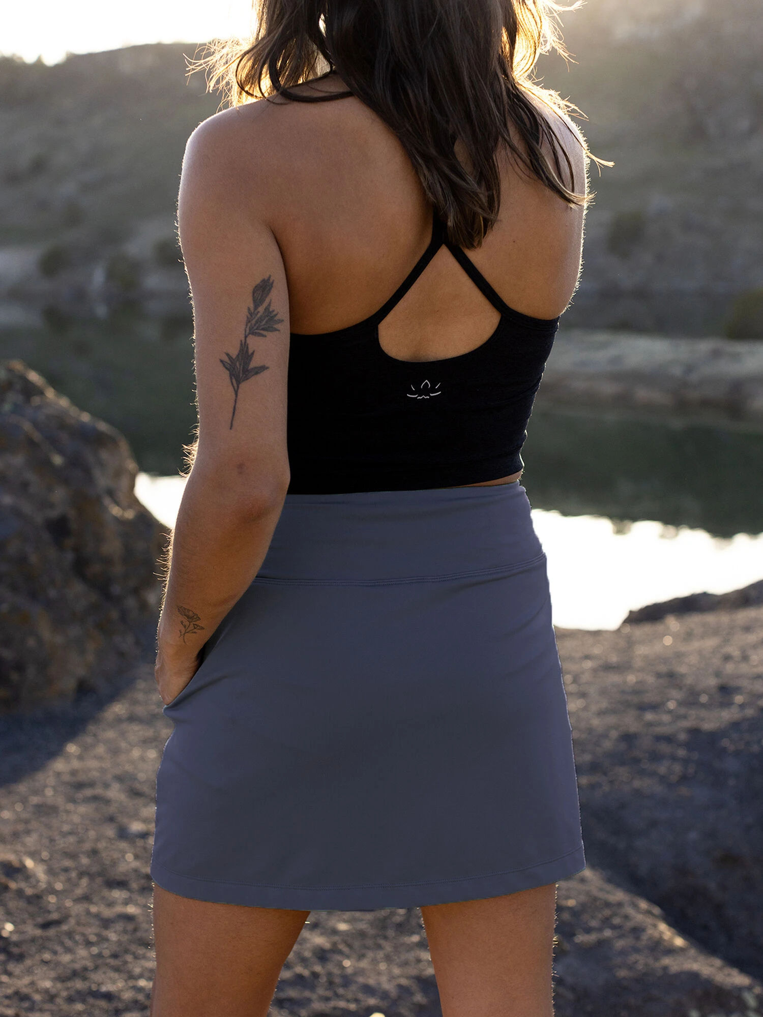 Dream On Skort 16" - Solid - Image 8