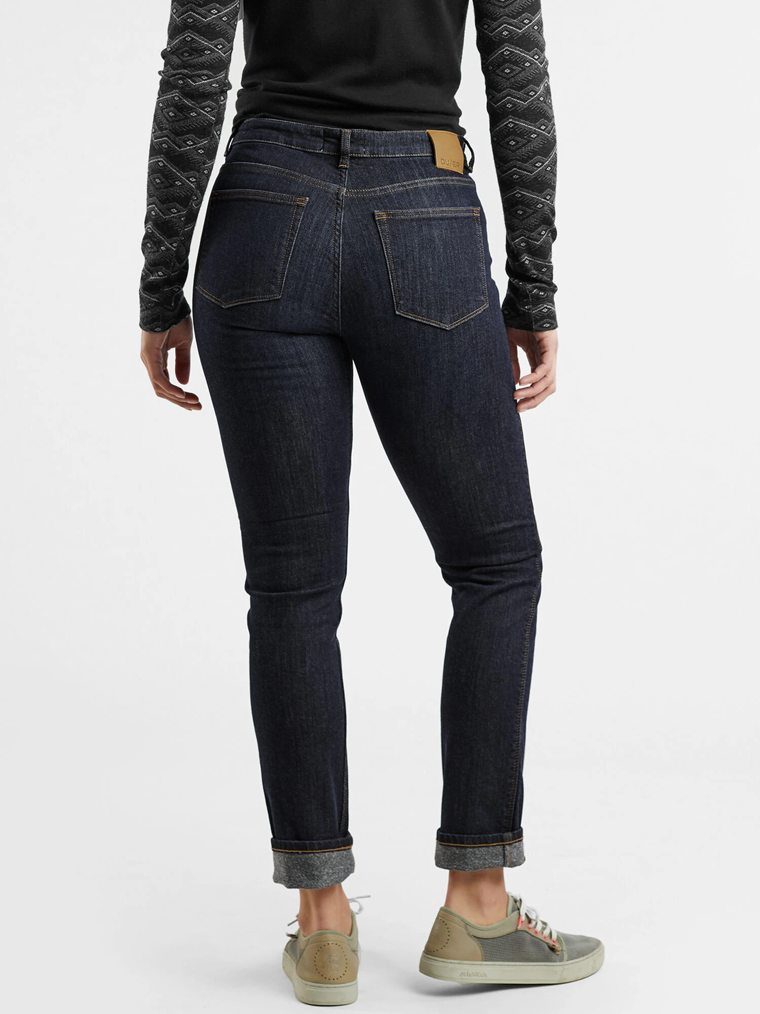 Defroster Fleece Woven Jeans - Image 2