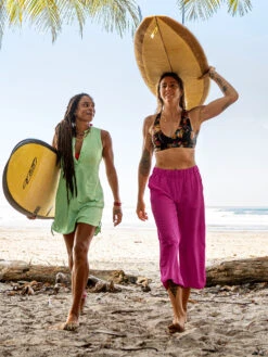 Slaycation 2.0 Cropped Pants - Textured