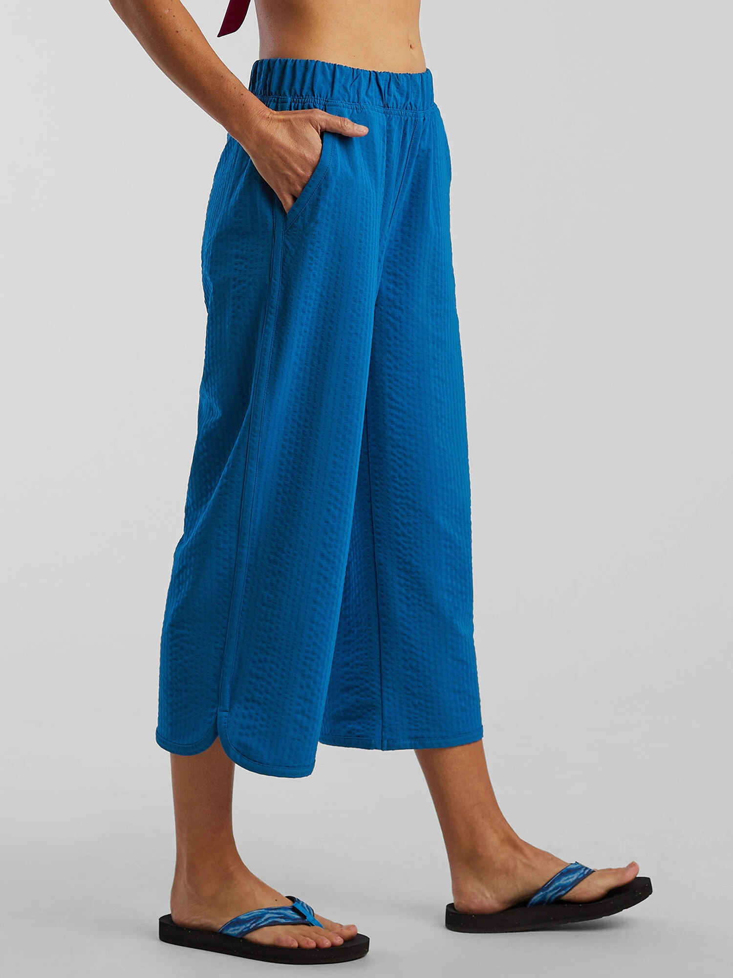 Slaycation 2.0 Cropped Pants - Textured Petite - Image 4