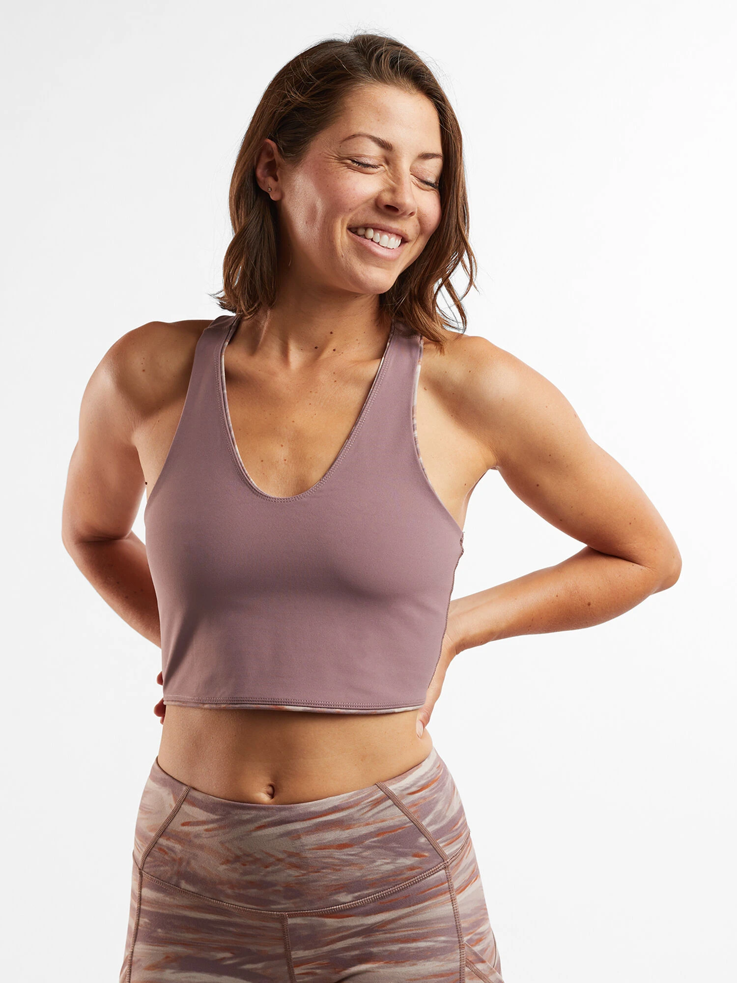Prana Forward Motion Reversible Crop Top - Image 4