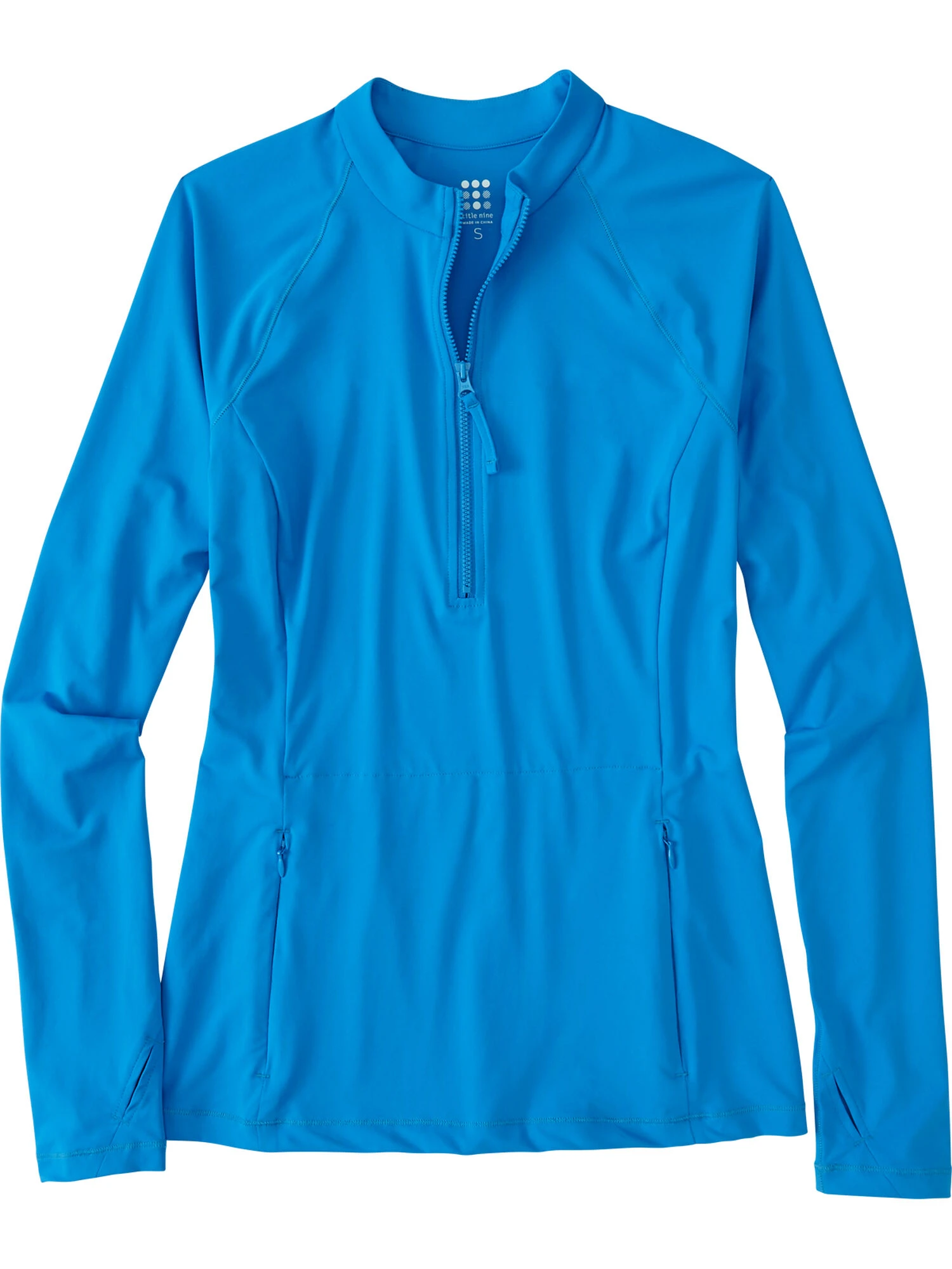 Sunbuster 1/4 Zip Long Sleeve Sun Shirt - Solid - Image 2