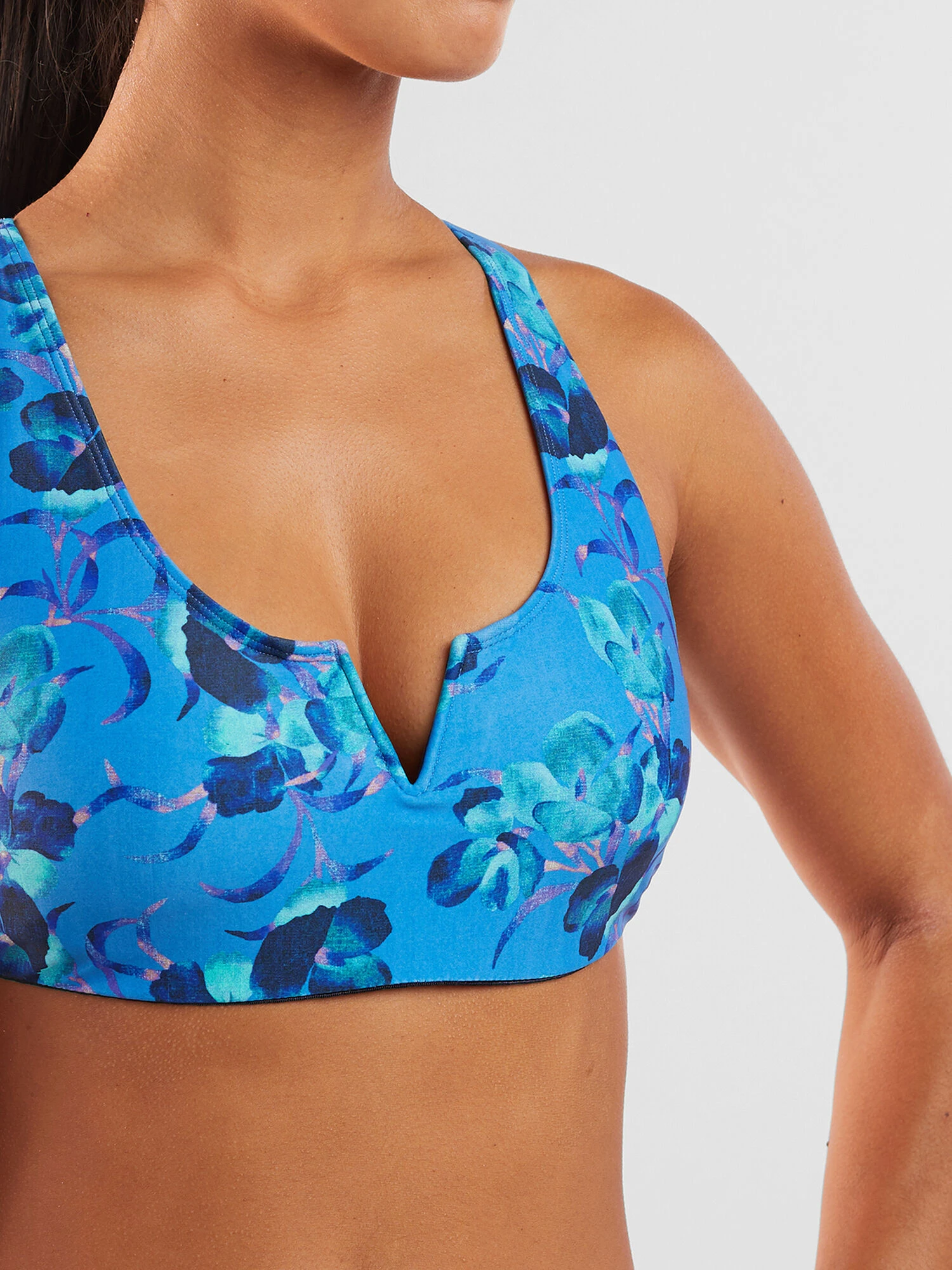 Aria Underwire Bikini Top - Chili Blossom - Image 5