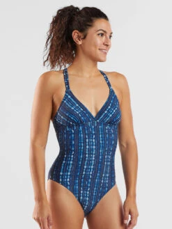 Impossible One Piece Swimsuit - Kanoko Shibori