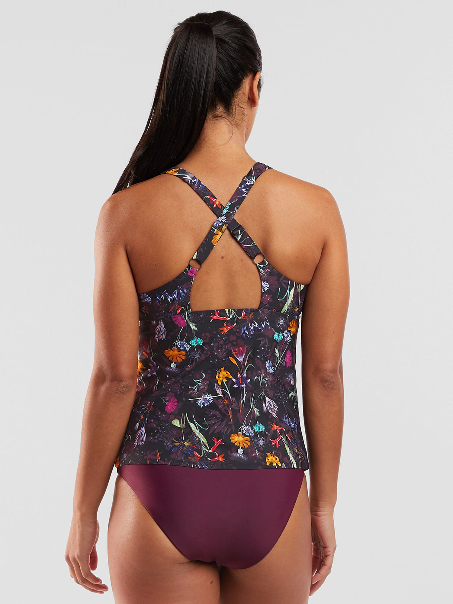 Better Tankini Top - Midnight Garden - Image 3