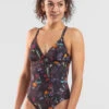 Impossible One Piece Swimsuit - Midnight Garden